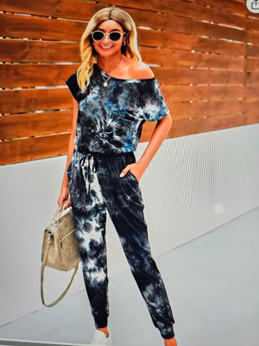 Jumpsuit Romper - Size S